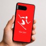 כיסוי בעיצוב אישי עם השם שלך לדגם - Google Pixel 9 5G בעיצוב סקי אולימפי