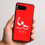 כיסוי בעיצוב אישי עם השם שלך לדגם - Google Pixel 9 5G בעיצוב כדור מים אולימפי