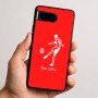 כיסוי בעיצוב אישי עם השם שלך לדגם - Google Pixel 9 5G בעיצוב שחקן כדורגל