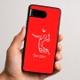 כיסוי בעיצוב אישי עם השם שלך לדגם - Google Pixel 9 5G בעיצוב שחקן כדורעף