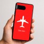 כיסוי בעיצוב אישי עם השם שלך לדגם - Google Pixel 9 5G בעיצוב טייס - טייס