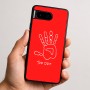 כיסוי בעיצוב אישי עם השם שלך לדגם - Google Pixel 9 5G בעיצוב יד
