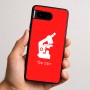 כיסוי בעיצוב אישי עם השם שלך לדגם - Google Pixel 9 5G בעיצוב מיקרוסקופ