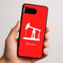 כיסוי בעיצוב אישי עם השם שלך לדגם - Google Pixel 9 5G בעיצוב באר נפט