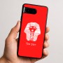 כיסוי בעיצוב אישי עם השם שלך לדגם - Google Pixel 9 5G בעיצוב פרעה - תות ענח' אמון מצרי