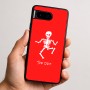 כיסוי בעיצוב אישי עם השם שלך לדגם - Google Pixel 9 5G בעיצוב סקלטון