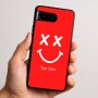 כיסוי בעיצוב אישי עם השם שלך לדגם - Google Pixel 9 5G בעיצוב סמיילי
