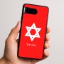 כיסוי בעיצוב אישי עם השם שלך לדגם - Google Pixel 9 5G בעיצוב מגן דוד - מגן דוד - ישראל