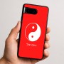 כיסוי בעיצוב אישי עם השם שלך לדגם - Google Pixel 9 5G בעיצוב סמל יינג יאנג