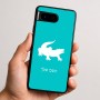 כיסוי בעיצוב אישי עם השם שלך לדגם - Google Pixel 9 5G בעיצוב תנין