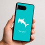 כיסוי בעיצוב אישי עם השם שלך לדגם - Google Pixel 9 5G בעיצוב כריש ראש פטיש