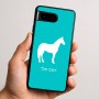 כיסוי בעיצוב אישי עם השם שלך לדגם - Google Pixel 9 5G בעיצוב סוס