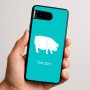 כיסוי בעיצוב אישי עם השם שלך לדגם - Google Pixel 9 5G בעיצוב חזיר