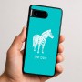 כיסוי בעיצוב אישי עם השם שלך לדגם - Google Pixel 9 5G בעיצוב זברה