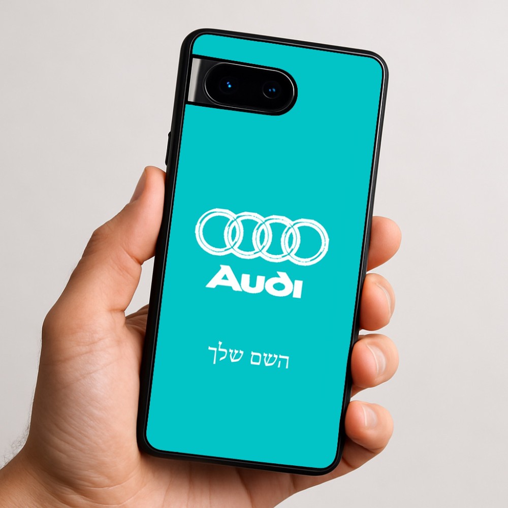 כיסוי בעיצוב אישי עם השם שלך לדגם - Google Pixel 9 5G בעיצוב אאודי