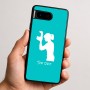 כיסוי בעיצוב אישי עם השם שלך לדגם - Google Pixel 9 5G בעיצוב צלמת - אישה