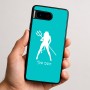 כיסוי בעיצוב אישי עם השם שלך לדגם - Google Pixel 9 5G בעיצוב אישה שטן