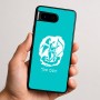 כיסוי בעיצוב אישי עם השם שלך לדגם - Google Pixel 9 5G בעיצוב אנג'ל מוזיקלי
