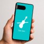 כיסוי בעיצוב אישי עם השם שלך לדגם - Google Pixel 9 5G בעיצוב כינור