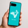 כיסוי בעיצוב אישי עם השם שלך לדגם - Google Pixel 9 5G בעיצוב רוכב טרקטורונים