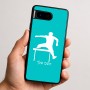 כיסוי בעיצוב אישי עם השם שלך לדגם - Google Pixel 9 5G בעיצוב קפיצת משוכות