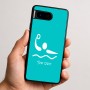כיסוי בעיצוב אישי עם השם שלך לדגם - Google Pixel 9 5G בעיצוב כדור מים אולימפי