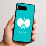 כיסוי בעיצוב אישי עם השם שלך לדגם - Google Pixel 9 5G בעיצוב פינג פונג