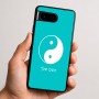 כיסוי בעיצוב אישי עם השם שלך לדגם - Google Pixel 9 5G בעיצוב סמל יינג יאנג
