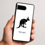 כיסוי בעיצוב אישי עם השם שלך לדגם - Google Pixel 9 5G בעיצוב קנגורו