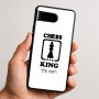 כיסוי בעיצוב אישי עם השם שלך לדגם - Google Pixel 9 5G בעיצוב שחמט