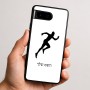 כיסוי בעיצוב אישי עם השם שלך לדגם - Google Pixel 9 5G בעיצוב רץ