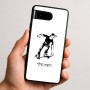 כיסוי בעיצוב אישי עם השם שלך לדגם - Google Pixel 9 5G בעיצוב ילד סקייטבורד