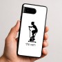 כיסוי בעיצוב אישי עם השם שלך לדגם - Google Pixel 9 5G בעיצוב אימון ספינינג - אישה