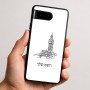 כיסוי בעיצוב אישי עם השם שלך לדגם - Google Pixel 9 5G בעיצוב ביג בן