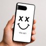 כיסוי בעיצוב אישי עם השם שלך לדגם - Google Pixel 9 5G בעיצוב סמיילי