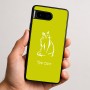 כיסוי בעיצוב אישי עם השם שלך לדגם - Google Pixel 9 5G בעיצוב חתול
