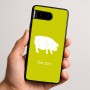 כיסוי בעיצוב אישי עם השם שלך לדגם - Google Pixel 9 5G בעיצוב חזיר