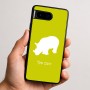 כיסוי בעיצוב אישי עם השם שלך לדגם - Google Pixel 9 5G בעיצוב קרנף