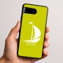 כיסוי בעיצוב אישי עם השם שלך לדגם - Google Pixel 9 5G בעיצוב סירה