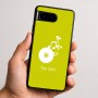 כיסוי בעיצוב אישי עם השם שלך לדגם - Google Pixel 9 5G בעיצוב תקליטור - אזור מוזיקה