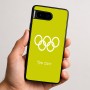 כיסוי בעיצוב אישי עם השם שלך לדגם - Google Pixel 9 5G בעיצוב אולימפי