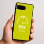 כיסוי בעיצוב אישי עם השם שלך לדגם - Google Pixel 9 5G בעיצוב מיכל של בירה