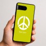 כיסוי בעיצוב אישי עם השם שלך לדגם - Google Pixel 9 5G בעיצוב סמל השלום