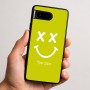 כיסוי בעיצוב אישי עם השם שלך לדגם - Google Pixel 9 5G בעיצוב סמיילי