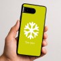 כיסוי בעיצוב אישי עם השם שלך לדגם - Google Pixel 9 5G בעיצוב שלג