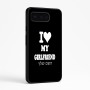 כיסוי בעיצוב אישי עם השם שלך לדגם - Google Pixel 9 Pro 5G בעיצוב אוהב את החברה שלי