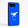 כיסוי בעיצוב אישי עם השם שלך לדגם - Google Pixel 9 Pro 5G בעיצוב דינוזאור
