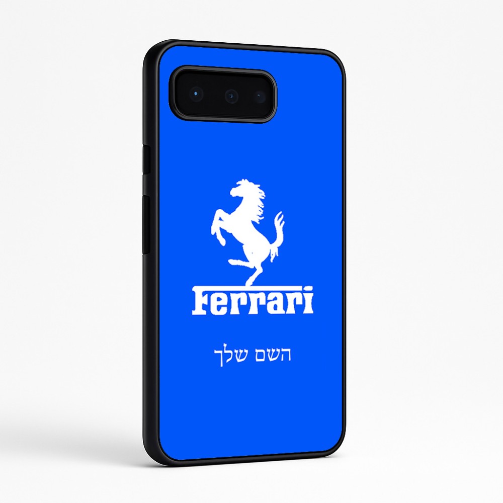 כיסוי בעיצוב אישי עם השם שלך לדגם - Google Pixel 9 Pro 5G בעיצוב פרארי