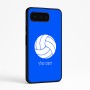 כיסוי בעיצוב אישי עם השם שלך לדגם - Google Pixel 9 Pro 5G בעיצוב כדור כדורעף