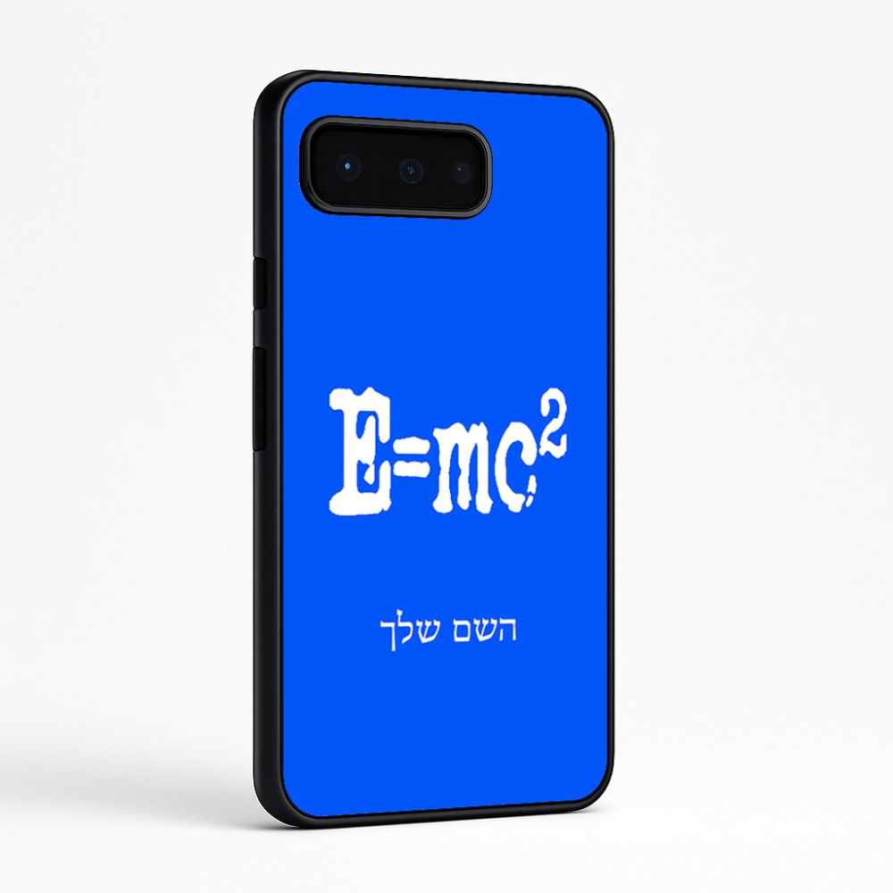 כיסוי בעיצוב אישי עם השם שלך לדגם - Google Pixel 9 Pro 5G בעיצוב נוסחת אלברט איינשטיין